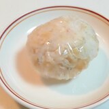 ちりめんじゃこと辛子明太子のおにぎり